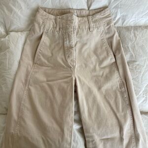 Wilfred Cream Straight Leg Pants